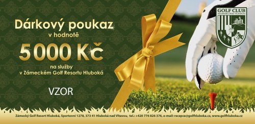 Voucher v hodnotě 5 000 Kč
